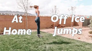 At Home Off Ice Jumps and Exercises