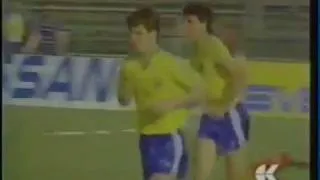 Popescu (Craiova) 1989 first goal with Romania