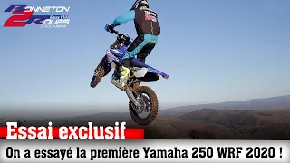Essai enduro exclusif
 : On a essayé la première Yamaha 250 WRF 2020 !