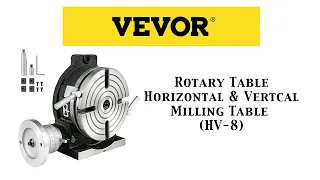 Vevor 8" rotary table