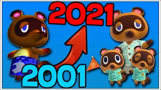 Evolution of Animal Crossing (2001-2021)