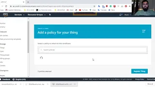 MQTT tutorial | send data to aws IoT core