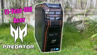 This decade-old Acer Predator gaming PC has NEVER been upgraded, so what's inside?