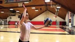 -Top Spin Serve Technique: Hands, Contact, Footwork and Motion (GetFitivity.com)