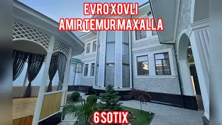 Евро Дом / Amir Temur maxalasida 6sotixlik / uy egasidan / Realestatemurod