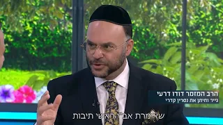 הרב המזמר דודו דרעי בערוץ 12 - "יום החתונה" | Rabbi Dudu Dery on Channel 12 - Wedding Day