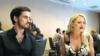 Jennifer Morrison and Colin O'Donoghue at 2015 San Diego Comic-Con