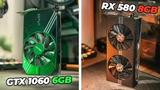 The Sub $80 GPU Showdown - GTX 1060 6GB vs RX 580 8GB