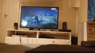 my parents arguing downstair while im crying and playing rdr2 all while life is a highway plays