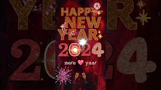 2024 ka status 🎉 | happy new year 2024 status | 2024 happy new year status #video  #shorts #ytshorts