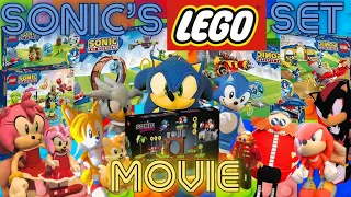 Sonic Plush: Sonic's Lego Set Movie (Donnie Plush Productions)