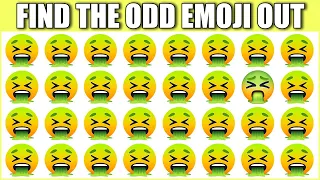 HOW GOOD ARE YOUR EYES #110 l Find The Odd Emoji Out l Emoji Puzzle Quiz