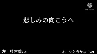 悲しみの向こうへ　いとうかなこさんと桂さん合わせてみた