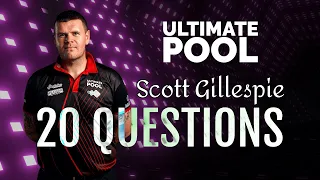 20 Questions - Current World Blackball Champion Scott Gillespie