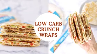 Keto Crunchwrap | Low carb crunchwrap | keto crunchwrap supreme recipe | homemade crunchwrap supreme