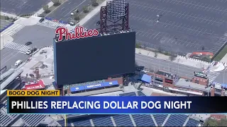 End of an era: Phillies do away with 'Dollar Dog Night,' replace with new 'BOGO' nights