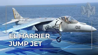 HARRIER: el avión que NO necesita PISTAS DE ATERRIZAJE - Megaprojekts