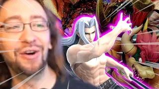 Sakurai Is Such A FANBOY...I Love It - Sephiroth Classic Mode: Smash Ultimate