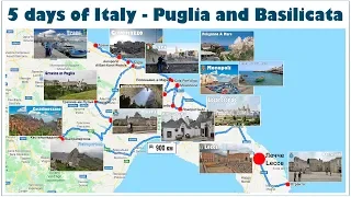 Italy: Puglia and Basilicata - what to see in 5 days