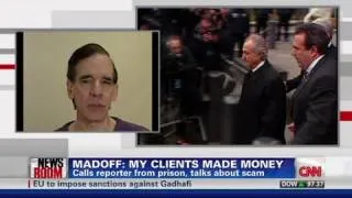 CNN: Bernie Madoff victim outraged over jail interview