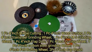 10 Best Angle Grinder Accessories Unboxing