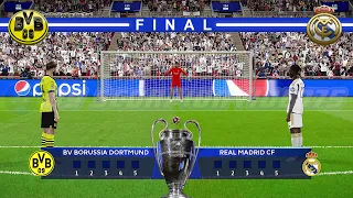 Sfida Finale: Borussia Dortmund Vs Real Madrid, Calci di Rigore • UEFA Champions League 2023/24