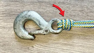 How easy, simple and secure to tie a knot. 3 KNOTS for all occasions. Part 2