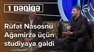 Rüfət Nasosnu üzr istəmək üçün efirə gəldi – 1 Dəqiqə