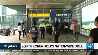 South Korea holds nationwide drill
