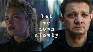 Clint & Yelena - let me down slowly