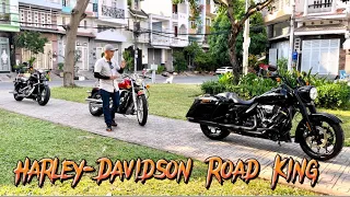 Harley-Davidson Road King Lên cặp Phuộc Ohlins chuẩn đẹp