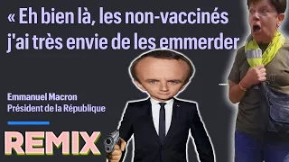 Macron « emmerde les non vaccinés » REMIX (Puigchild Beats)