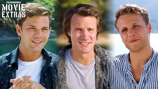 MAMMA MIA! HERE WE GO AGAIN | On-set with Young Dads "Jeremy Irvine, Josh Dylan & Hugh Skinner"