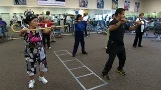 Seniors learn "cane-fu" self-defense