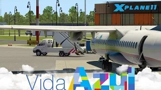 *X-Plane 11* AZU4438 - São Luís (SBSL), Teresina (SBTE) ATR 72-500