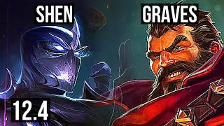 SHEN vs GRAVES (TOP) | 4.7M mastery, 2300+ games, 8/2/13 | NA Diamond | 12.4