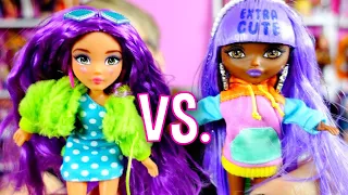 Dream Ella Iconic Extra Mini Doll vs. Barbie Extra Mini Doll