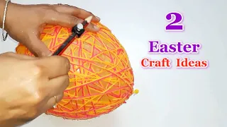 2 Easy  Easter decoration idea made with simple materials | DIY Affordable Easter craft idea  🐰5