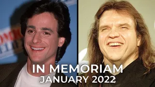 Celebrity Deaths in January 2022