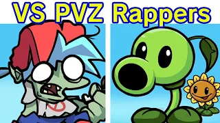 Friday Night Funkin' VS Plants vs. Rappers FULL WEEK + Cutscenes (FNF Mod/Crazy) (PVZ Mod/Zombies)