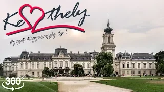 Keszthely: Festetics-kastély | Tavaszi séta a kastélyparkban | Gaba_VR