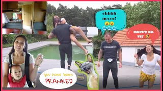 PRANK GONE WRONG | MOBILE HOME TOUR | SHOUT OUT | PRANKING MY HUSBAND GONE WRONG 😂 | HanNathan Vlogs