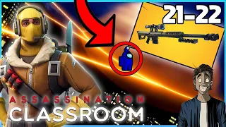 The FORTNITE Episode!! | Assassination Classroom Season 2 Episode 21 and 22 Blind Reaction