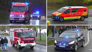 [Carfreitag Nürburgring 2024] Einsatzfahrten von Feuerwehr, Rettungsdienst & Polizei
