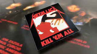 Metallica. Kill 'Em All. 180 gram. Vinyl unboxing