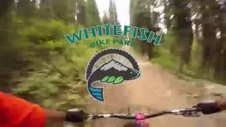 Summit Trail POV - Whitefish Bike Park 2016