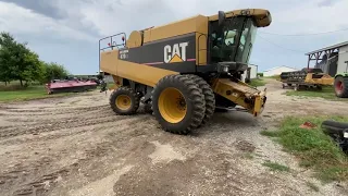 обзор Cat lexion 470 от фермера из США . ПРОДАЖА наработка 1700-2900ч