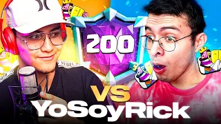 Adrián Piedra Vs YOSOYRICK en el TOP MUNDIAL de Clash Royale log bait OP