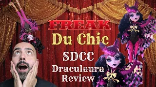 SDCC 2023 Draculaura Doll Review | Mattel Monster High Freak Du Chic