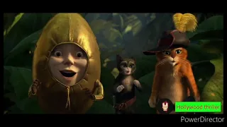 Bean club stealing golden goose scene - Puss in boots (2011)